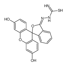 fluorescein thiosemicarbazide Structure