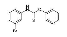 o-phenyl (3-bromophenyl)carbamothioate结构式