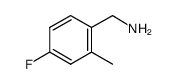 4-氟-2-甲基苄胺结构式