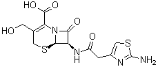 盐酸头孢替安杂质 01结构式
