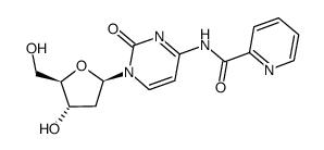 4-N-picolyl-2'-deoxycytidine结构式