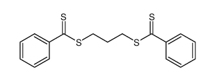 trimethylene-1,3-bis(dithiobenzoate) Structure