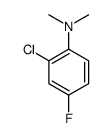 2-Chloro-4-fluoro-N,N-dimethylaniline Structure