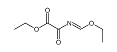 ethyl 2-(ethoxymethylideneamino)-2-oxoacetate结构式