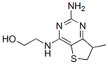 Ethanol, 2-[(2-amino-6,7-dihydro-7-methylthieno[3,2-d]pyrimidin-4-yl)amino]- (8CI) Structure