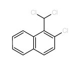 Naphthalene,2-chloro-1-(dichloromethyl)-结构式