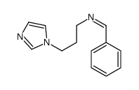 N-(3-imidazol-1-ylpropyl)-1-phenylmethanimine Structure