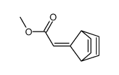 methyl 2-(bicyclo[2.2.1]hepta-2,5-dien-7-ylidene)acetate结构式