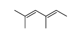 (4E)-2,4-dimethylhexa-2,4-diene Structure