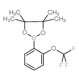 2-(三氟甲氧基)苯硼酸频哪醇酯结构式