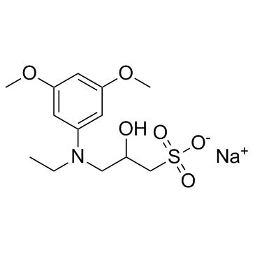 |N|-乙基-|N|-(2-羟基-3-磺丙基)-3'5-二甲氧基苯胺钠盐图片