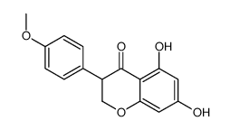2,3-dihydrobiochanin A Structure