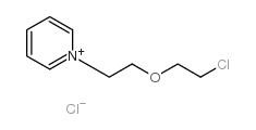 1-[2-(2-chloroethoxy)ethyl]pyridinium chloride Structure