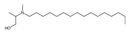 2-(hexadecylmethylamino)propanol Structure
