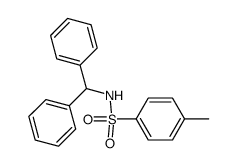 N-(p-methylphenyl)sulfonyl diphenylmethylamine结构式