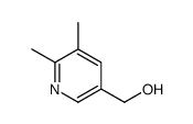 (5,6-dimethylpyridin-3-yl)methanol Structure