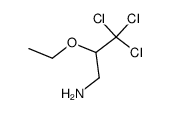 2-ethoxy-3,3,3-trichloro-propylamine结构式