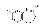 8-甲基-1,3,4,5-四氢苯[b]氮杂革-2-酮结构式