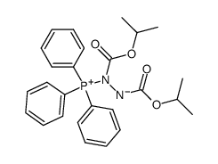 diisopropyl azodicarboxylate-triphenylphosphine结构式