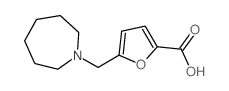 5-(氮杂环庚烷-1-甲基)-2-甲酸结构式