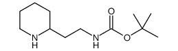 2-(BOC-2-AMINOETHYL)PIPERDINE Structure