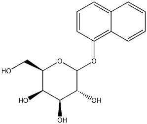[1]naphthyl-galactopyranoside Structure