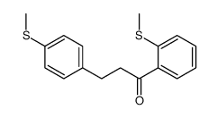 2'-THIOMETHYL-3-(4-THIOMETHYLPHENYL)PROPIOPHENONE结构式