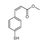 4-Mercaptocinnamic Acid Methyl Ester结构式