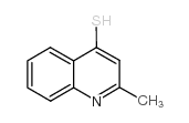 2-甲基喹啉-4-硫醇结构式