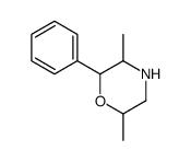 3,6-Dimethyl-2-phenyl Morpholine Hydrochloride(Mixture of DiastereoMers) Structure