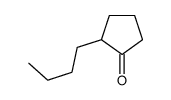 2-丁基环戊酮结构式