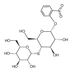 o-nitrophenyl 4-thio-α-maltoside Structure