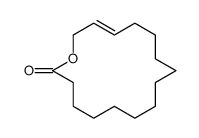 oxacyclohexadec-14-en-2-one Structure