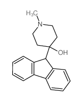 4-Piperidinol,4-(9H-fluoren-9-yl)-1-methyl-结构式