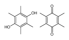 tetramethyl-1,4-benzoquinone-tetramethyl-1,4-hydroquinone Structure