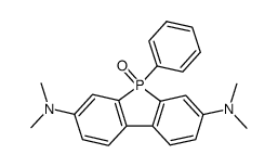 tetra-N-methyl-5-oxo-5-phenyl-5H-5λ5-benzo[b]phosphindole-3,7-diamine Structure
