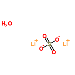 Lithium sulfate monohydrate Structure