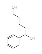 1,5-Pentanediol,1-phenyl-结构式