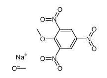 2,4,6-trinitro-anisole, compound with sodium methylate Structure