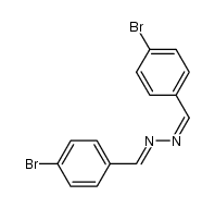 (1Z,2E)-1,2-bis(4-bromobenzylidene)hydrazine Structure