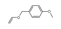 1-methoxy-4-[(vinyloxy)methyl]benzene结构式