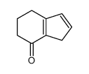 3,5,6,7-tetrahydroinden-4-one Structure