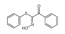 phenyl (1Z)-N-hydroxy-2-oxo-2-phenylethanimidothioate Structure