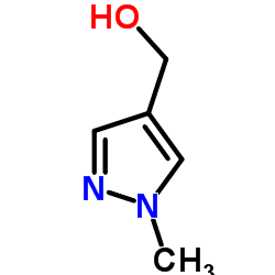 1-甲基-4-羟甲基吡唑结构式