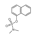 naphthalen-1-yl N,N-dimethylsulfamate Structure