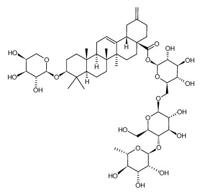 ciwujianoside C1结构式