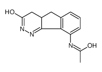 N-(3-oxo-2,4,4a,5-tetrahydroindeno[1,2-c]pyridazin-9-yl)acetamide Structure