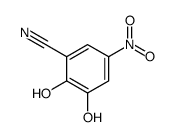 2,3-dihydroxy-5-nitrobenzonitrile结构式