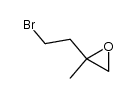 4-bromo-2-methyl-1,2-epoxybutane结构式