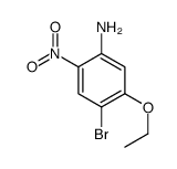 4-溴-5-乙氧基-2-硝基苯胺结构式